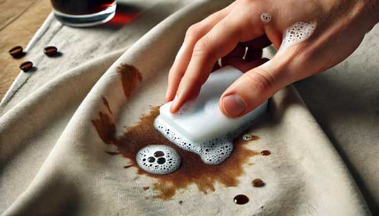 Frische Kaffeflecken Frische Kaffeeflecken